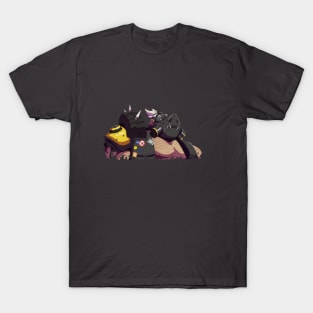 Roadhog overwatch  tank blizzard T-Shirt